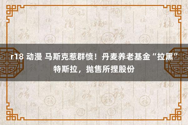 r18 动漫 马斯克惹群愤！丹麦养老基金“拉黑”特斯拉，抛售所捏股份