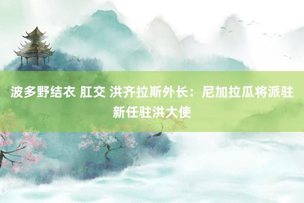 波多野结衣 肛交 洪齐拉斯外长：尼加拉瓜将派驻新任驻洪大使